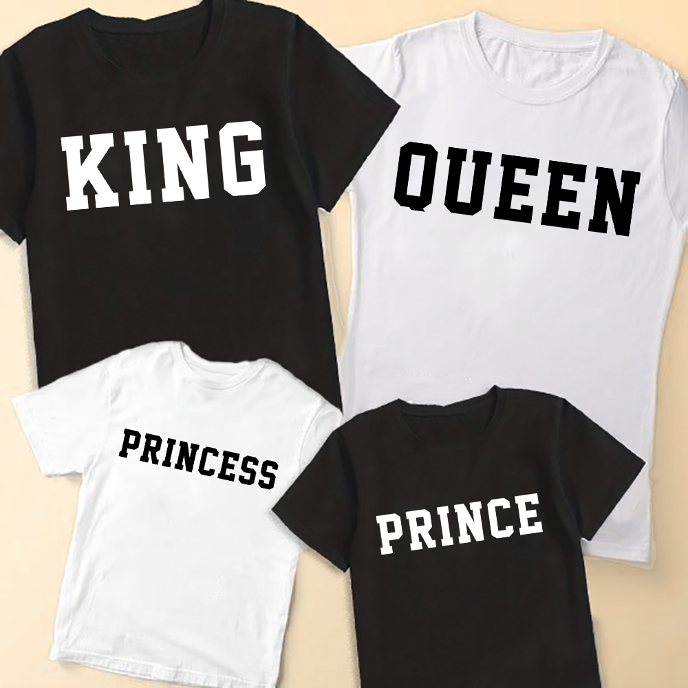 Plant Parent T Shirt - King Queen kaus serasi keluarga motif